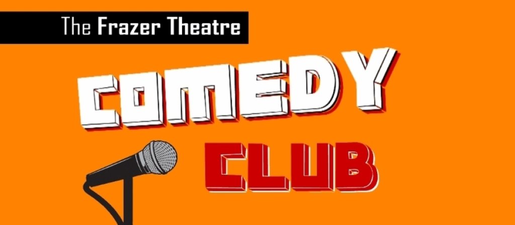 Comedy club event banner for web